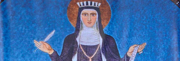 Hildegard von Bingen konnte einfach alles: Naturkunde und Musik, Philosophie und Theologie, Kochen und Debattieren, Bauen und Beten - für die Männer war sie ein Problem. (Foto:pa/abaca/Vandeville Eric)