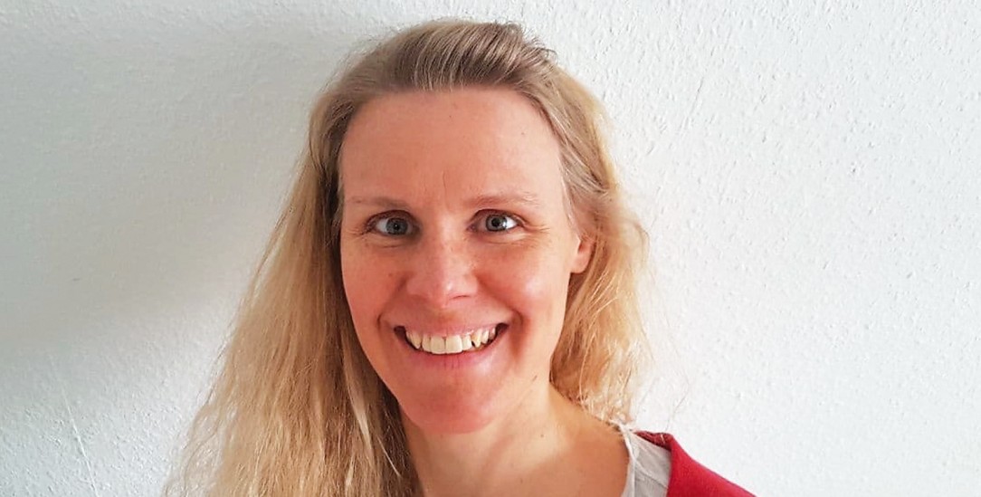 Glückliche Mutter eines Kindes mit Trisomie 21: Sarah Hestert. (Foto: Bock)
